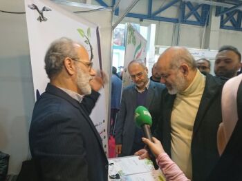 وزیر کشور- غرفه اکوتوریسم و حیات وحش انجمن محیط زیست شایان در نمایشگاه گردشگری 1401