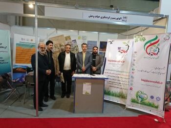غرفه اکوتوریسم و حیات وحش انجمن محیط زیست شایان در نمایشگاه گردشگری 1401