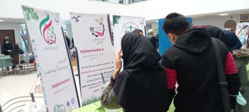 غرفه انجمن در دانشگاه آراد واحد شمال