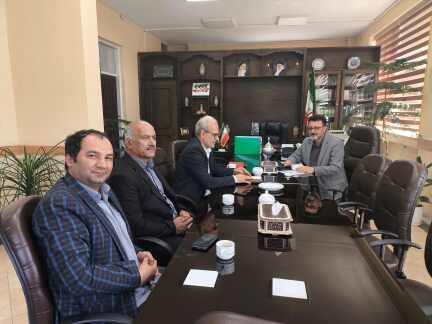 جلسه با فرماندار شهرستان نطنز